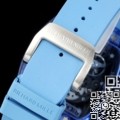 RM35-01 Replica RM Factory Richard Mille Blue Crystal Blue Strap
