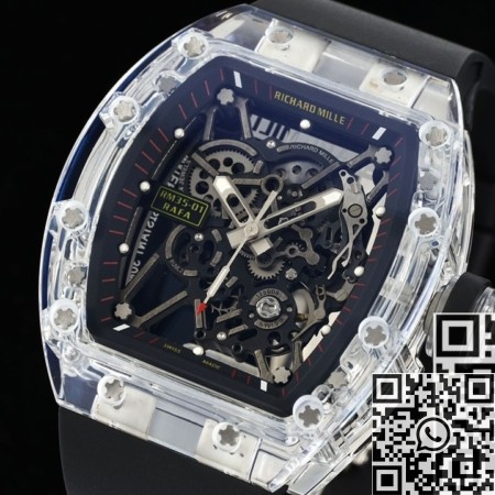 Richard Mille Fake RM Factory Replica RM35-01 Black Dial