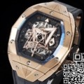 HB Factory Copy Hublot Watches Big Bang Sang Blen III Rose Gold