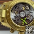 Artisans de Genève Rolex Daytona Gold case White dial