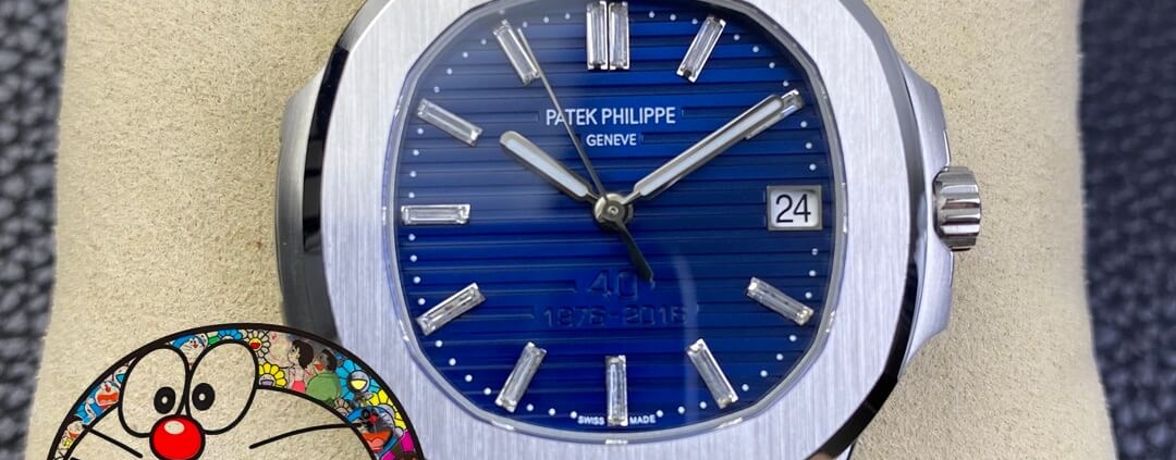 Super Clone Watch 3K 5711 Nautilus 40th Anniversary Platinum