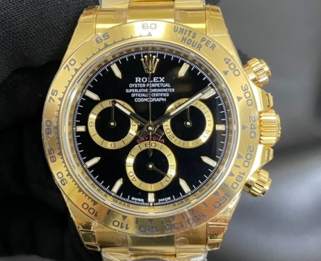 BT Factory Rolex Cosmograph Daytona Fake M126508-0004 Gold Watch – Redefining Luxury and Precision