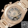 ADG Factory Artisans de Genève Fake Rolex Daytona Rose Gold Black Bezel: The Ultimate Hollowed-Out Masterpiece