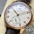 GR Factory Replica Watches IWC Portugieser IW358306 White Dial Gold Case – A Masterpiece in Timekeeping