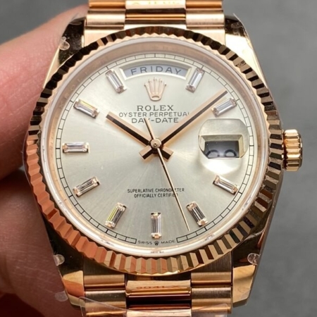 Q Factory Rolex Day-Date Replica M128235-0087: 36mm Classic Replica Masterpiece