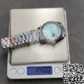Q Factory Fake Rolex Day-Date Watch M128236-0009 Ice Blue Dial 36mm