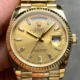 In-Depth Review of Q Factory Fake Rolex Day-Date M128238-0132 Gold Watch 36mm