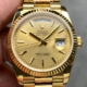 Q Factory Fake Watch Rolex Day Date M128238 - 0045 Gold Watch 36mm