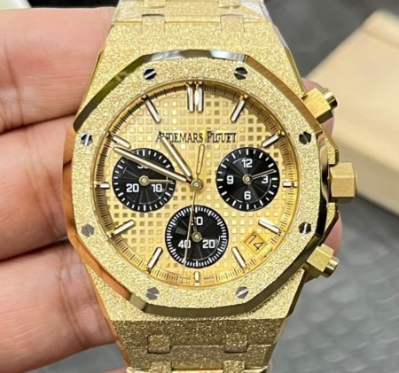 APS Factory Audemars Piguet 26240BA Frosted Golden Panda Eye – The Glistening Icon Reimagined