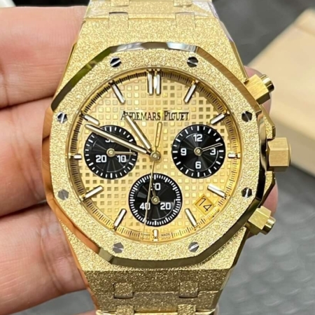 APS Factory Audemars Piguet 26240BA Frosted Golden Panda Eye – The Glistening Icon Reimagined