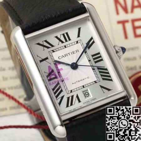 AF Factory Cartier Tank Must WSTA0040 Cowhide Strap: A Timeless Tribute to Peace and Elegance