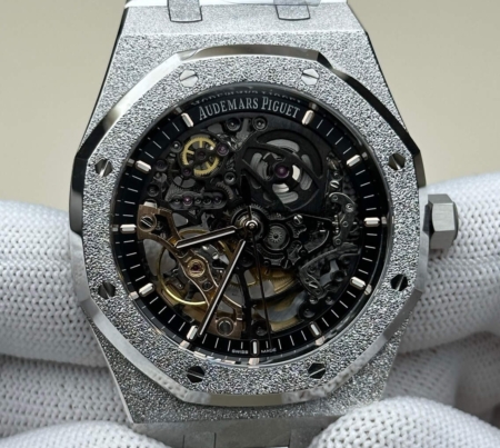THB AP Replicas Audemars Piguet Skeleton 15416 Black Ceramic