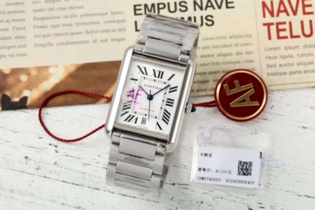 AF Factory Replica Cartier Tank Must WSTA0053 Mechanical Watch: A Timeless Classic Advocating Peace and Opposing War