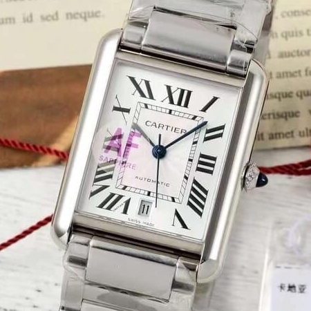 AF Factory Replica Cartier Tank Must WSTA0053 Mechanical Watch: A Timeless Classic Advocating Peace and Opposing War