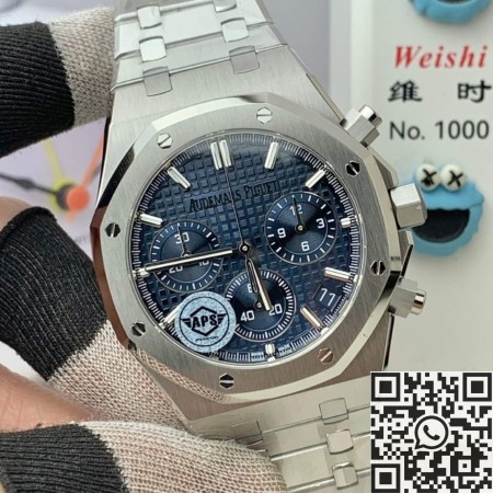 APS Factory Fake Watch Audemars Piguet 26240ST Blue Dial – A Timeless Classic Recreated