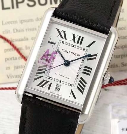 AF Factory Cartier Tank Must WSTA0040 Cowhide Strap: A Timeless Tribute to Peace and Elegance