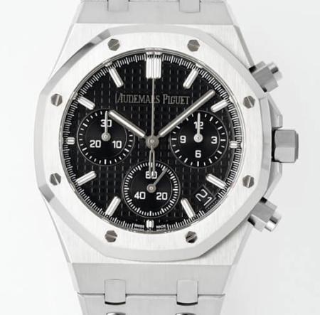 APS Factory Fake Audemars Piguet Watch 26240ST Black Dial – Bold, Timeless, and Precision-Built