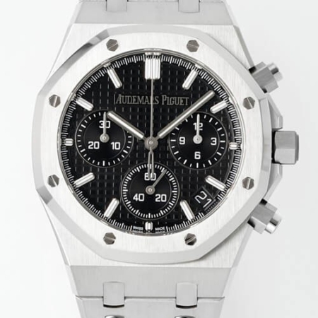 APS Factory Fake Audemars Piguet Watch 26240ST Black Dial – Bold, Timeless, and Precision-Built