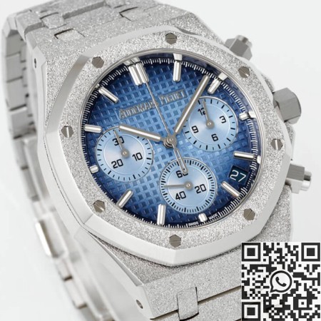 APS Factory Fake Watch Audemars Piguet 26240BC Frosted White Gold – Ice-Cool Luxury Reimagined