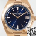 ZF Factory Replicas Vacheron Constantin Overseas 4600V/200R-B979 Review: Rose Gold Meets Blue Dial Elegance