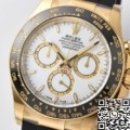 Clean Factory Imitation watch Rolex Cosmograph Daytona M126518LN-0002 Review: Rose Gold on Rubber, Racing into Elegance
