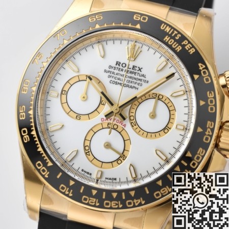 Clean Factory Imitation watch Rolex Cosmograph Daytona M126518LN-0002 Review: Rose Gold on Rubber, Racing into Elegance