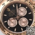 Clean Factory Fake Rolex  Daytona M126505-0001 Review: The Champagne King in Rose Gold