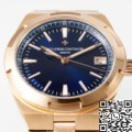 ZF Factory Replicas Vacheron Constantin Overseas 4600V/200R-B979 Review: Rose Gold Meets Blue Dial Elegance