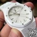 APS Factory Audemars Piguet Royal Oak 15500 White Ceramic – Icy Elegance in a Timeless Design