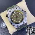 ZF Factory Audemars Piguet Imitation Watch Royal Oak Offshore Diver 15720ST.OO.A052CA.01 Review: Avocado Green Done Right