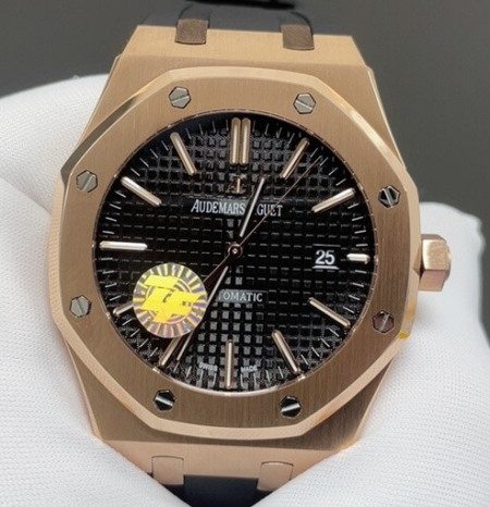 ZF Factory Audemars Piguet Imitation Watch 15400OR Dark Grey Dial – Understated Luxury in Rose Gold