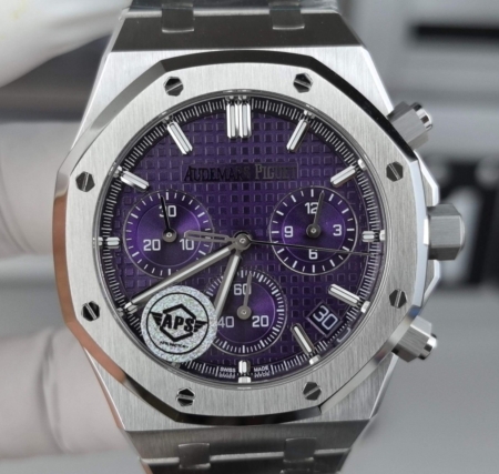 APS Factory Audemars Piguet 26240BC Purple Dial – A Royal Oak with Bold Color and Prestige