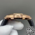ZF Factory Imitation Watch Audemars Piguet 15400OR Dark Blue Dial – Timeless Elegance in Rose Gold