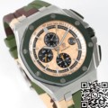 APS Factory Imitation Watch Audemars Piguet Royal Oak Offshore 26400SO.OO.A054CA.01 Review: Military Green Power with Precision