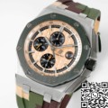 APS Factory Imitation Watch Audemars Piguet Royal Oak Offshore 26400SO.OO.A054CA.01 Review: Military Green Power with Precision