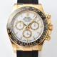 Clean Factory Imitation watch Rolex Cosmograph Daytona M126518LN-0002 Review: Rose Gold on Rubber, Racing into Elegance