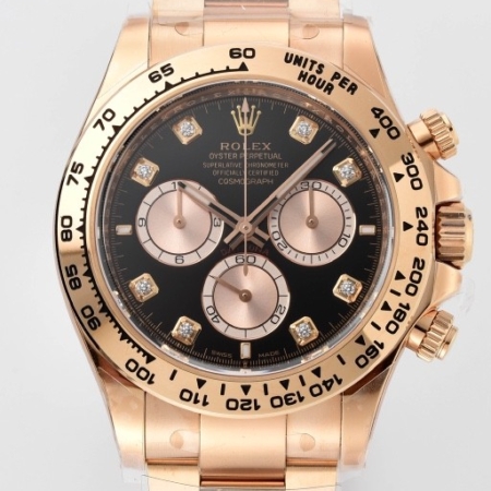 Clean Factory Replicas Rolex Daytona M126505-0002 Review: Full Rose Gold, Upgraded Movement, Supreme Elegance