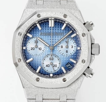APS Factory Fake Watch Audemars Piguet 26240BC Frosted White Gold – Ice-Cool Luxury Reimagined