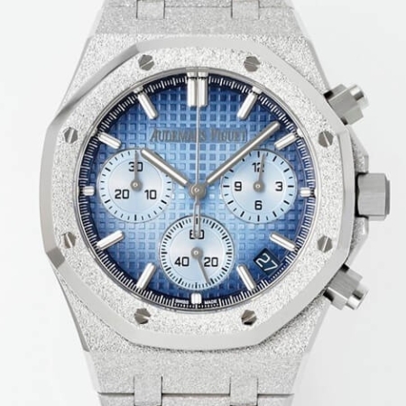 APS Factory Fake Watch Audemars Piguet 26240BC Frosted White Gold – Ice-Cool Luxury Reimagined