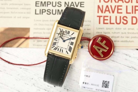 AF Factory Replica Cartier Tank Watches Series: Elegance Reimagined with Timeless Retro Charm