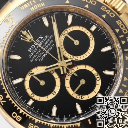 Clean Factory Rolex Daytona M126518LN-0008 Gold Watch