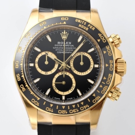 Clean Factory Rolex Daytona M126518LN-0008 Gold Watch