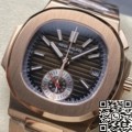 3k Factory Patek Philippe Nautilus 5980/1A-014: Perfect Fusion of Rose Gold and Stainless Steel