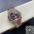3k Factory Patek Philippe Nautilus 5980/1A-014: Perfect Fusion of Rose Gold and Stainless Steel